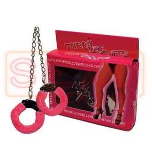 Esposas Metálicas Tobilleras Roja
