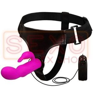 Arnés Con Estimulador de Clítoris & Vibrador - ULTRA HARNESS