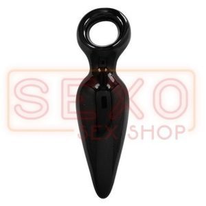 Plug Anal Negro Argolla