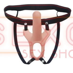 Arnés Piel Hollow Strap-On 6.7"