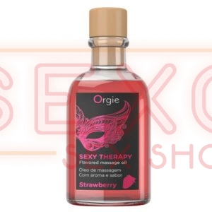Aceite de Masaje Excitante Comestible Strawberry