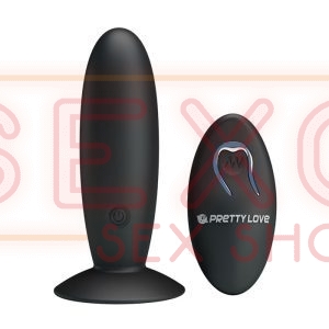 Plug Vibrador Pretty Love Con Base de Succión
