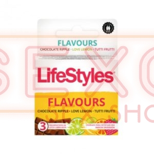 LifeStyles Flavours Sabores Preservativo 3 Und