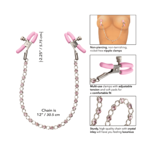 Pinzas para Pezones con Cristales Nipple Play - Imagen 3