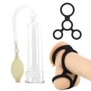Bomba de Vacío + Anillos 3 en 1 Erection Spreader