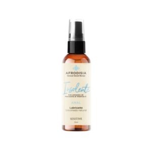 Lubricante Siliconado Vegetal Con Relajante INSOLENTE