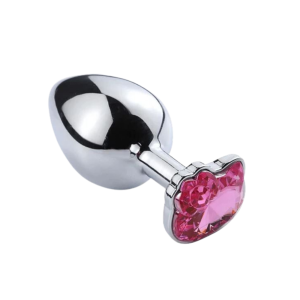 Plug Anal Metálico Rosa