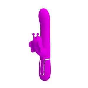 Vibrador Succionador 4 en 1 Mariposa