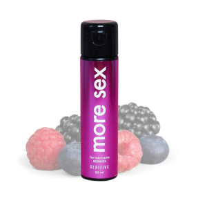 Gel Lubricante Íntimo More Sex Sabor Berries